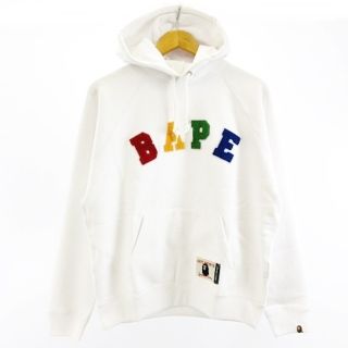 美品 A BATHING APE ロゴパーカー NIGO期 レディース XS