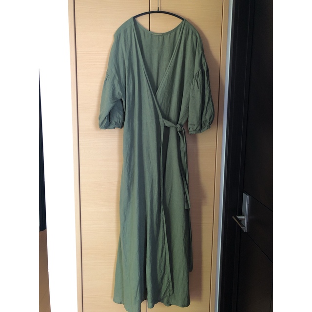 L'Appartement DEUXIEME CLASSE(アパルトモンドゥーズィエムクラス)のL'Appartement Linen Madam Dress レディースのワンピース(ロングワンピース/マキシワンピース)の商品写真