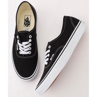 ヴァンズ(VANS)のWEB限定　VANS スニーカー　ブラック　25cm(スニーカー)