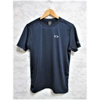 オークリー(Oakley)のOAKLEY オークリー ロゴ プリント Tシャツ 半袖/メンズS☆ネイビー(Tシャツ/カットソー(半袖/袖なし))