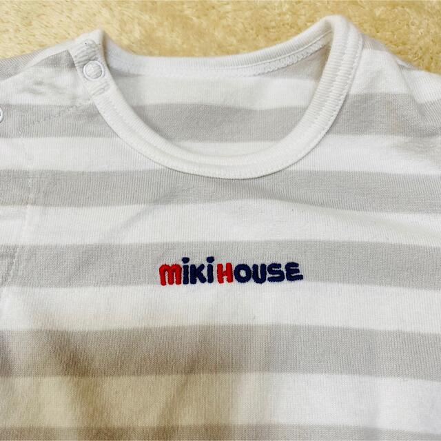 mikihouse(ミキハウス)の【ミキハウス】ロンパース キッズ/ベビー/マタニティのベビー服(~85cm)(ロンパース)の商品写真