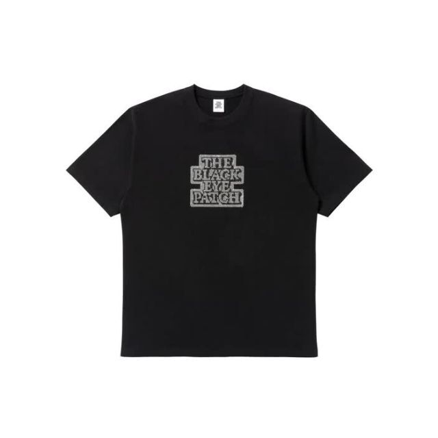 BLACK EYE PATCH RHINESTONE OG LABEL TEE