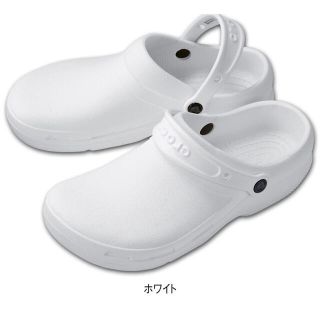 クロックス(crocs)のクロックス スペシャリスト 22cm ホワイト 医療用 ナースシューズ(サンダル)