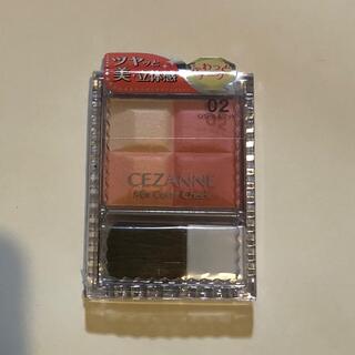 セザンヌケショウヒン(CEZANNE（セザンヌ化粧品）)のセザンヌ ミックスカラーチーク 02 コーラル系(1コ入)(チーク)