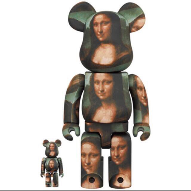 BE@RBRICK MONA LISA OVERDRIVE 100％ &400%