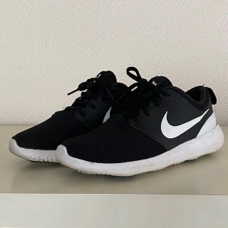 ナイキ(NIKE)のNIKE ナイキ　ゴルフシューズ　黒　23.5 美品(シューズ)