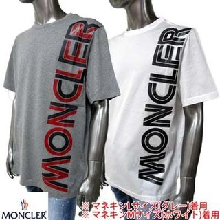 MONCLER - 134 MONCLER グレー ロゴ 半袖 Tシャツ size の通販｜ラクマ