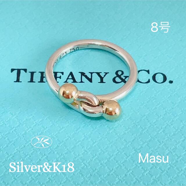 TIFFANYu0026Co. ティファニー18金u0026925フックu0026アイリングラブ