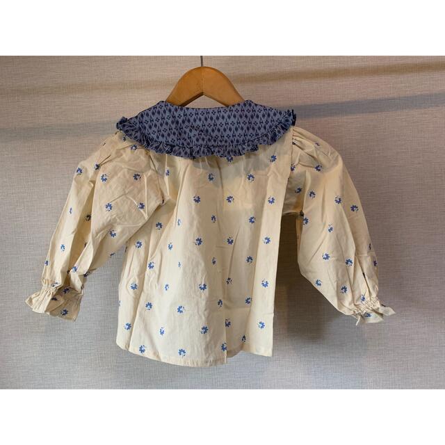 Apolina刺繍入りトップス　3T 100サイズ キッズ/ベビー/マタニティのキッズ服女の子用(90cm~)(ブラウス)の商品写真