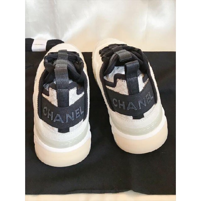 ブティック】 CHANEL - シャネルスニーカー 人気 ホワイト 37の通販 by ...
