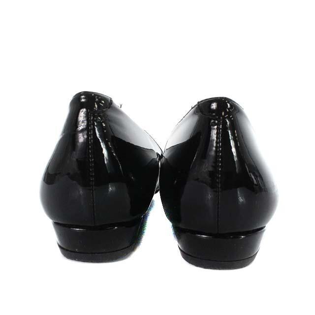 Odette e Odile(オデットエオディール)のオデットエオディール アローズ フラットシューズ パンプス 22.5cm 黒 レディースの靴/シューズ(ハイヒール/パンプス)の商品写真