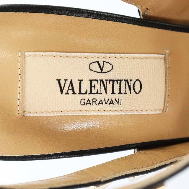 valentino garavani(ヴァレンティノガラヴァーニ)のヴァレンティノ ガラヴァーニ ストラップサンダル スエード ポインテッドトゥ レディースの靴/シューズ(サンダル)の商品写真