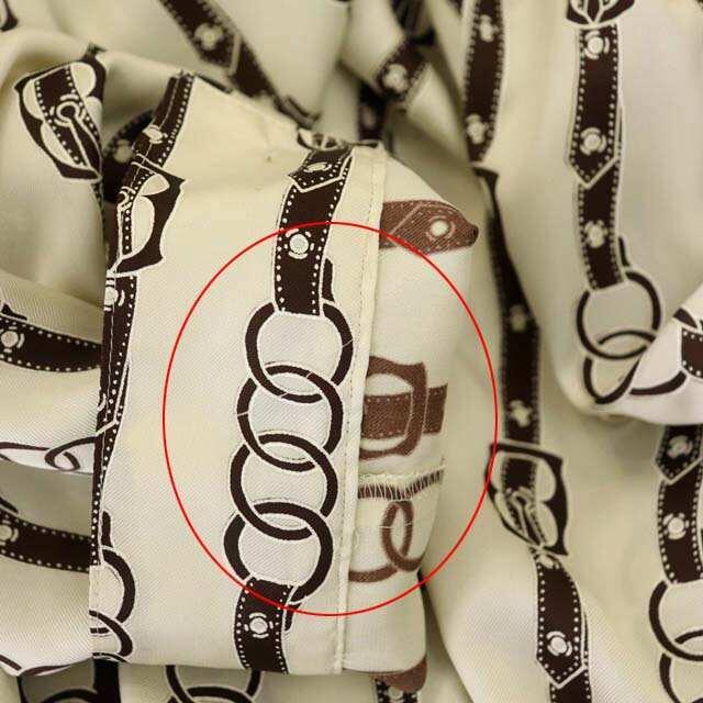 グレースクラス セットアップ コンビツイルプリントブラウス 長袖 スカート レディースのトップス(シャツ/ブラウス(長袖/七分))の商品写真