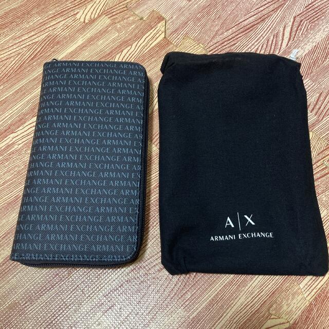 ARMANI EXCHANGE(アルマーニエクスチェンジ)の値下げ！【未使用】アルマーニ エクスチェンジ 長財布 CC230 オーガナイザー メンズのファッション小物(長財布)の商品写真