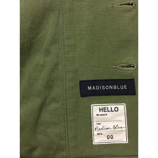 MADISONBLUE(マディソンブルー)の【MADISON BLUE 】MILITARY JACKET /カーキ/00 レディースのジャケット/アウター(ミリタリージャケット)の商品写真