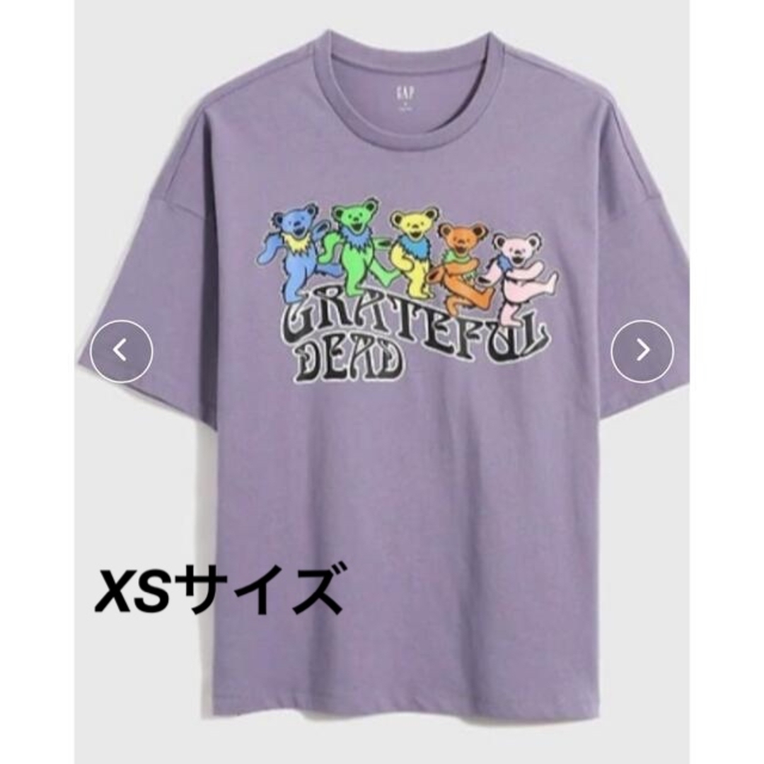 GAP(ギャップ)の新品タグ付き未開封☆ グレイトフル・デッドTシャツ☆XS レディースのトップス(Tシャツ(半袖/袖なし))の商品写真