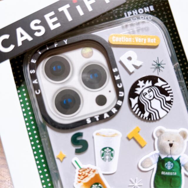 Starbucks Coffee(スターバックスコーヒー)のiPhone 13pro casetify 韓国 スターバックス コラボ スマホ/家電/カメラのスマホアクセサリー(iPhoneケース)の商品写真