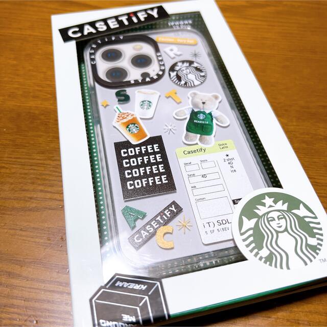 Starbucks Coffee(スターバックスコーヒー)のiPhone 13pro casetify 韓国 スターバックス コラボ スマホ/家電/カメラのスマホアクセサリー(iPhoneケース)の商品写真