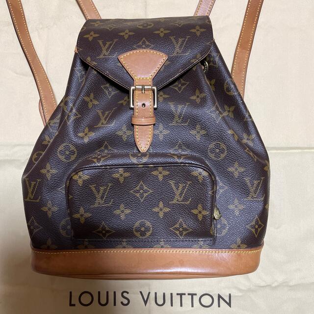 完売 ルイ - VUITTON LOUIS ヴィトン モンスリMM モノグラム リュック