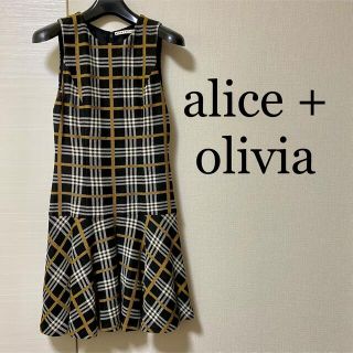 アリスアンドオリビア(Alice+Olivia)の【未使用】alice+olivia アリスアンドオリビア ワンピース(ひざ丈ワンピース)