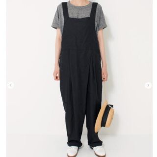 nest Robe(サロペット/オーバーオール ・ ブラック/黒色系)の nest Robe(サロペット/オーバーオール ・ ブラック/黒色系)の