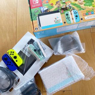 ニンテンドースイッチ(Nintendo Switch)のNintendo Switch 本体 あつまれどうぶつの森セット(家庭用ゲーム機本体)