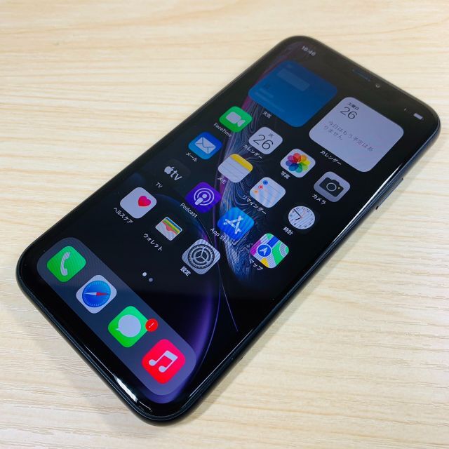 P95 iPhoneXR 64GB SIMフリースマートフォン/携帯電話
