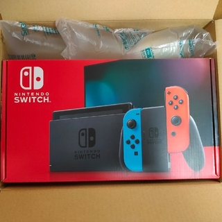 ニンテンドースイッチ(Nintendo Switch)のNintendo Switch JOY-CON(L) ネオンブルー/(R) ネオ(家庭用ゲーム機本体)