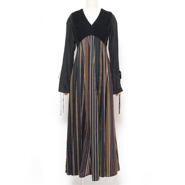 上品な long patch TANAKA = FUMIE op ワンピース 21aw ロング