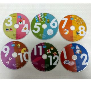 【最終価格】こどもちゃれんじほっぷ 3～4歳向けdvd6枚セット(キッズ/ファミリー)