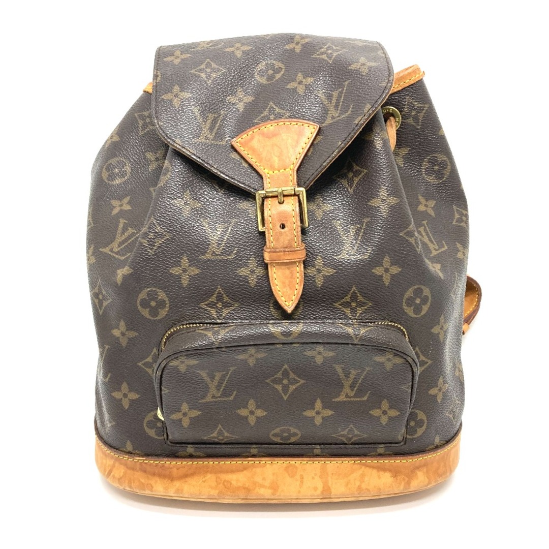 LOUIS VUITTON - ルイヴィトン LOUIS VUITTON モンスリMM M51136 モノグラム リュック デイパック リュックサック モノグラムキャンバス ブラウン