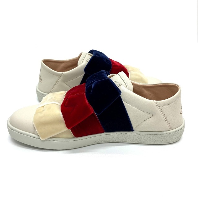 GUCCI - グッチ GUCCI BEE 蜂 524989 リボン ローカット GUCCI - グッチ GUCCI BEE 蜂 524989 リボン ローカット