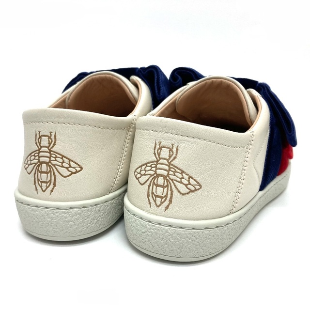 GUCCI - グッチ GUCCI BEE 蜂 524989 リボン ローカット GUCCI - グッチ GUCCI BEE 蜂 524989 リボン ローカット