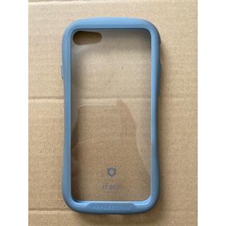 iFace スマホケース ペールブルー iPhoneSE（第3・2世代）(モバイルケース/カバー)