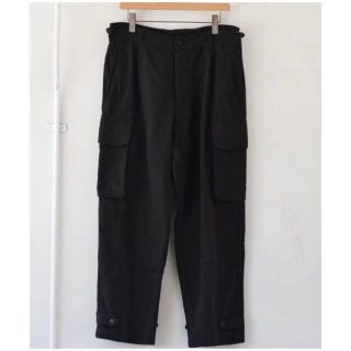 コモリ(COMOLI)のcomoli 22SS BLACK 6POCKET PANTS 2(ワークパンツ/カーゴパンツ)