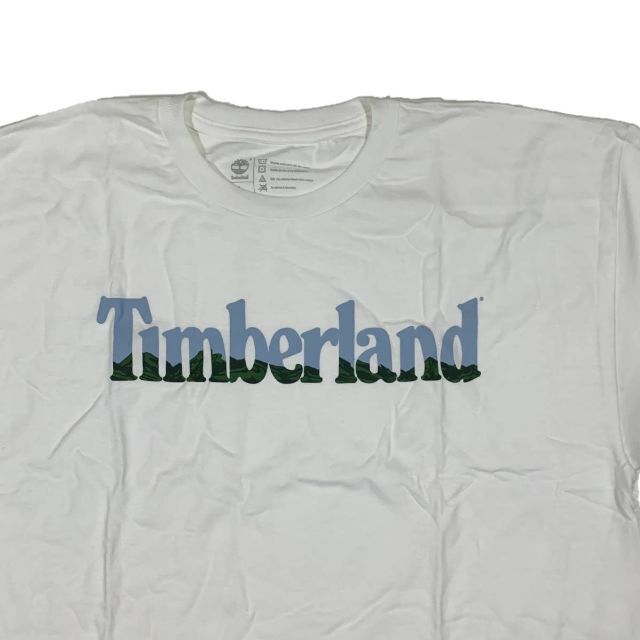 Timberland(ティンバーランド)のTimberland ティンバーランド ブランドロゴ Tシャツ ホワイト XL メンズのトップス(Tシャツ/カットソー(半袖/袖なし))の商品写真