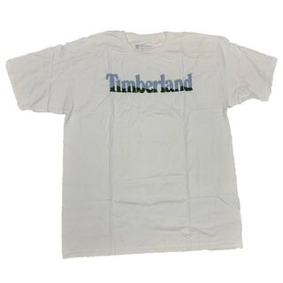 ティンバーランド(Timberland)のTimberland ティンバーランド ブランドロゴ Tシャツ ホワイト XL(Tシャツ/カットソー(半袖/袖なし))