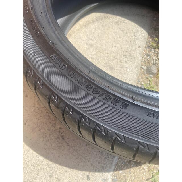 格安 良品 国産 2018年製 最高級 225/45R18 最高級 4本 クラウン