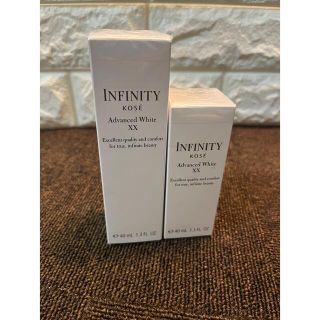 インフィニティ(Infinity)のインフィニティ　アドバンストホワイトX X 40mlと付け替え用40mlセット(美容液)