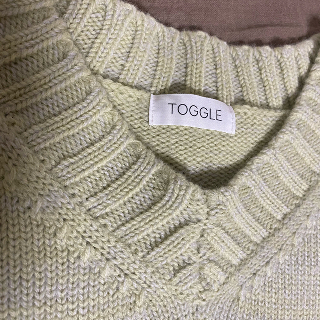 toggle 21 aw vネック　low gauge knit 1