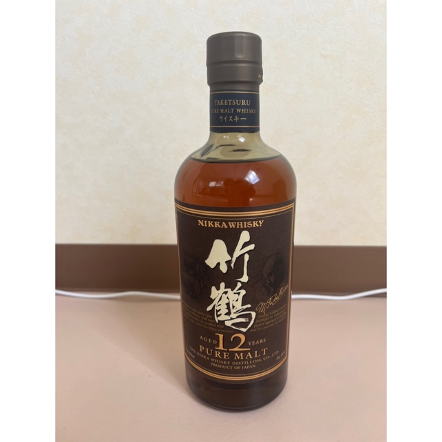 竹鶴12年終売品2本酒