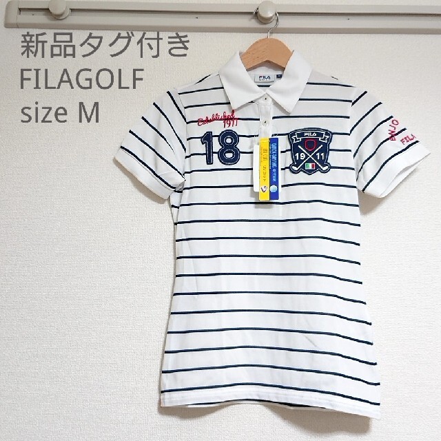 新品FILA GOLF フィラゴルフ * ゴルフウェア 半袖ポロシャツ | フリマアプリ ラクマ