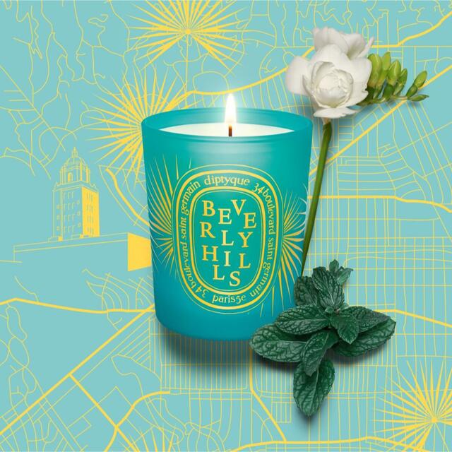 diptyque ディプティック シティキャンドル ビバリーヒルズ 190g