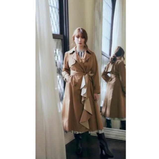 Her lip to - Gaba Ruffled Cotton TrenchCoat herliptoの通販 by りん
