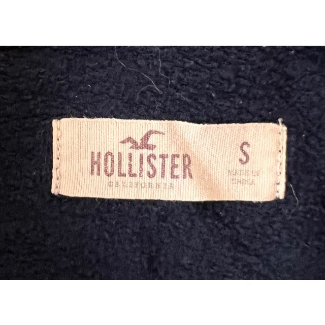 Hollister(ホリスター)のHOLLISTER (ホリスター) メンズ パーカー ネイビー Sサイズ  メンズのトップス(パーカー)の商品写真