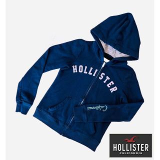 ホリスター(Hollister)のHOLLISTER (ホリスター) メンズ パーカー ネイビー Sサイズ (パーカー)