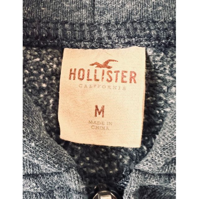 Hollister(ホリスター)のHOLLISTER (ホリスター) メンズ パーカー ネイビー Mサイズ  メンズのトップス(パーカー)の商品写真