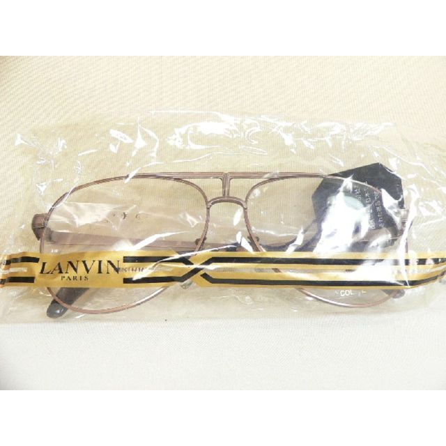 LANVIN - LANVIN ヴィンテージ 眼鏡 フレーム ティアドロップ ランバン