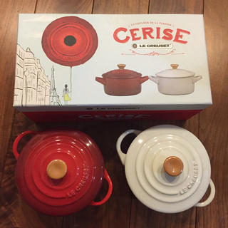 ルクルーゼ(LE CREUSET)のクリスマス ペアミニココット(食器)