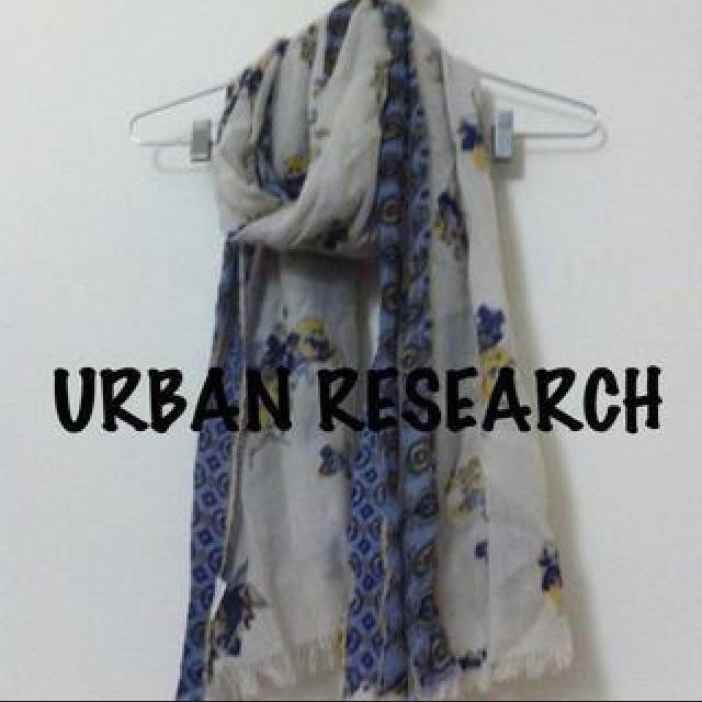 URBAN RESEARCH(アーバンリサーチ)のアーバンリサーチ花柄ペイズリーストール レディースのファッション小物(ストール/パシュミナ)の商品写真